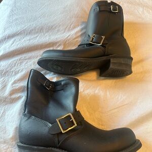 FRYE ENGINEER 8 R BOOTS - SIZE 8.0